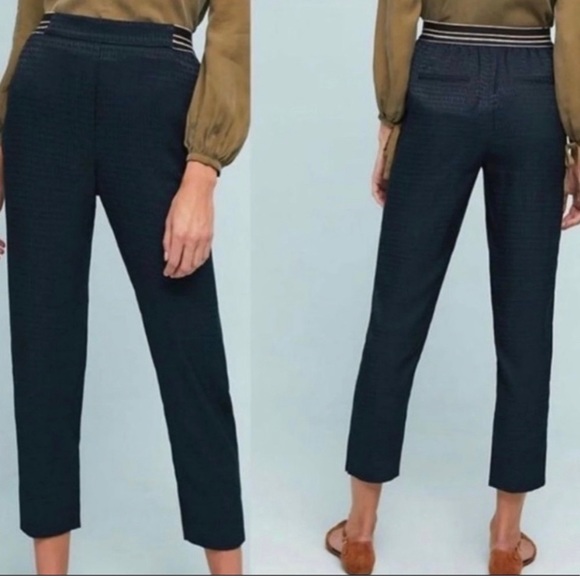 NWOT Anthropologie the Essential Pull on Trouser - Picture 1 of 7